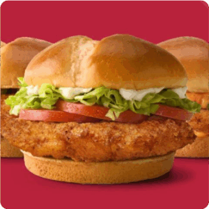 DELUXE CRISPY CHICKEN SANDWICH