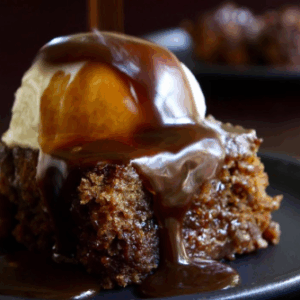 STICKY TOFFEE PUDDING