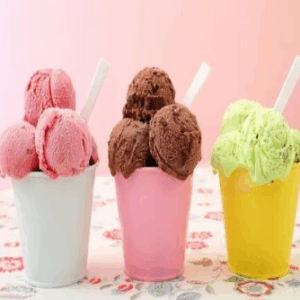 BOWL OF ICE CREAM